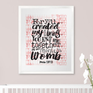 Religie voor jou Creëer me samen te brengen Poster