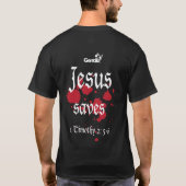 religie vs jesus t-shirt (Achterkant)