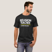 Religieerleraar oorspronkelijke influencer Midden- T-shirt (Voorkant volledig)