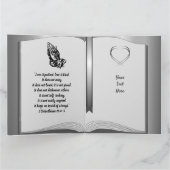 Religies Christelijk Jubileum voor echtgenoot/echt Kaart (Binnen)