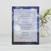 Religies, Christelijke trouwuitnodiging, Sterrenna Kaart (Staand voorkant)