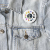 RELIGIES VAN DE WERELD RONDE BUTTON 5,7 CM (In situ)