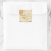 Religies Vierkante Sticker (Tas)