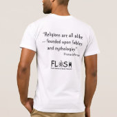 religies zijn allemaal hetzelfde t-shirt (Achterkant)