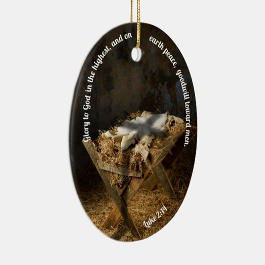 Religieus aangepaste kerst ornament (Rechts)