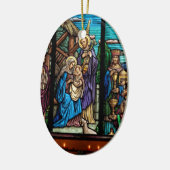 Religieus afbeelding voor ovaal Ornament (Links)