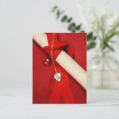 Religieus Afstuderen Aankondigingskaart (Staand voorkant)