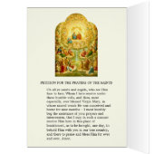 RELIGIEUS ALLE ZINTS DAG  PRAYER (Binnen (Links))