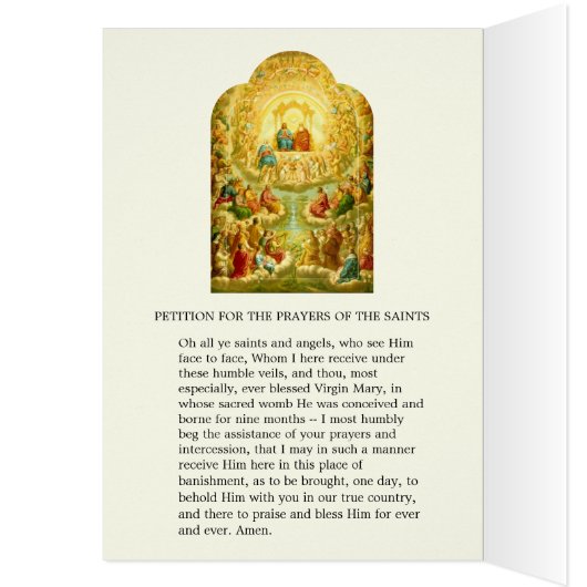 RELIGIEUS ALLE ZINTS DAG  PRAYER (Binnen (Links))