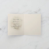 Religieus Baby shower Dank u  Bedankkaart (Binnen)