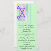 Religieus, Bar Mitzvah, Bat Mitzvah Uitnodiging (Voorkant / Achterkant)