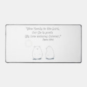 Religieus Bijbelvers Bureaumat (Voorkant)