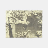 religieus bizar 2 fleece deken (Voorkant (Horizontaal))