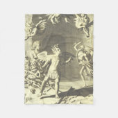 religieus bizar 2 fleece deken (Voorkant)