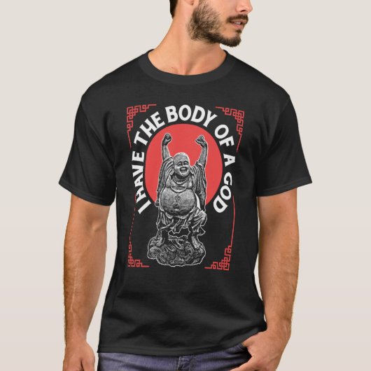 Religieus boeddhisme heeft ook lichaam van God te T-shirt (Voorkant)