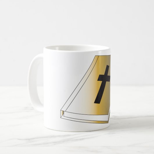 Religieus boek Mok (Voorkant links)