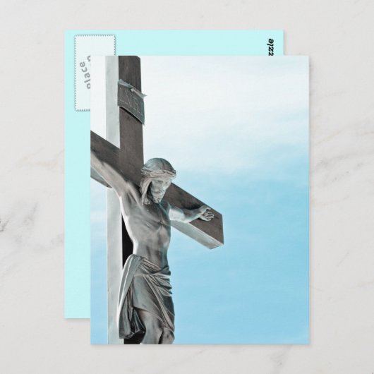 religieus briefkaart (Voorkant / Achterkant)