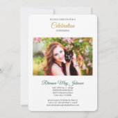 Religieus Christelijk Afstuderen Klasse van 2022 F Kaart (Achterkant)