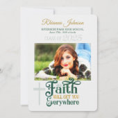 Religieus Christelijk Afstuderen Klasse van 2022 F Kaart (Voorkant)