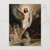 Religieus Christelijk Jezus Verrijzenis Pasen Feestdagenkaart (Voorkant)