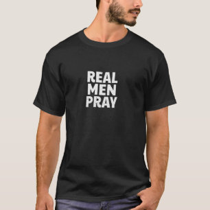 Religieus Christelijk Katholiek God Gebed Echte Ma T-shirt