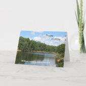 Religieus Christelijk Verjaardag Wenskaart Kaart (Voorkant)