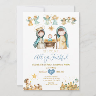 Religieus Christelijke Kerstfeest Kaart