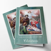 Religieus denken van u Kerstmis Sympathie Feestdagen Kaart