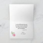 Religieus denken van You Card KJV vers Bedankkaart (Binnen)