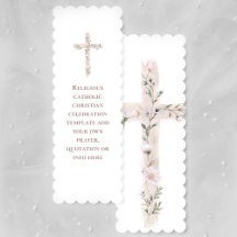 Religieus evenement Roze Bloemen Kruis