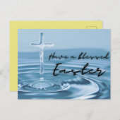 Religieus geblesseerd paasBriefkaart Briefkaart (Voorkant / Achterkant)