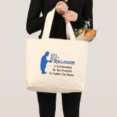 Religieus gereedschap grote tote bag (Voorkant (product))