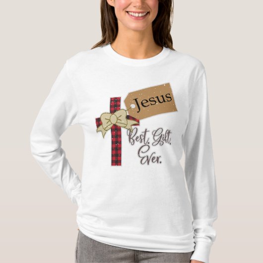 Religieus Gezegde Katholieke Kerst Christelijk T-shirt (Voorkant)