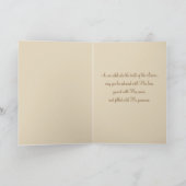 Religieus Gezegende Maagd Maria Christus Kind Feestdagen Kaart (Binnen)