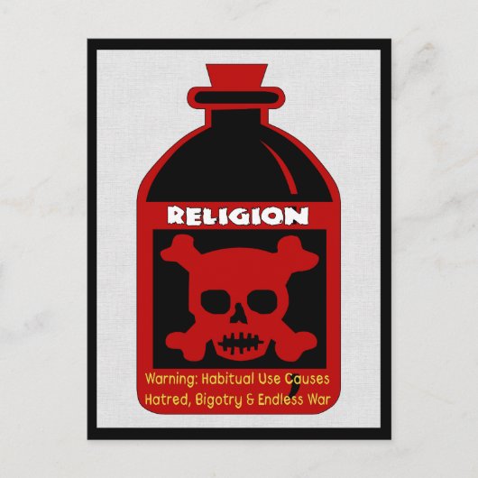 Religieus gif briefkaart (Voorkant)