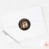 Religieus Glas in lood Venster Stickers (Envelop)