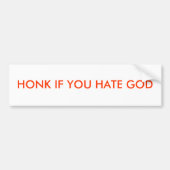 Religieus gratis bumpersticker (Voorkant)