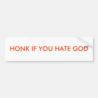 Religieus gratis bumpersticker