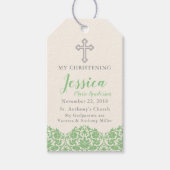Religieus Groen Label Cadeaulabel (Voorkant)