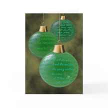 Religieus groen Ornament Kerst
