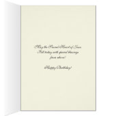  religieus hart Jesus Floral katholiek (Binnen (Rechts))