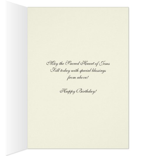  religieus hart Jesus Floral katholiek (Binnen (Rechts))