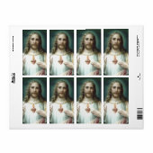 Religieus hart van Jesus Prayer  Klassiek Etiket (Full Sheet)