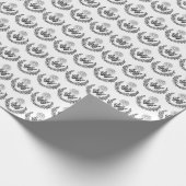 Religieus hart van Jezus en Mary Wrapping Paper Cadeaupapier (Hoek)