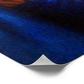 Religieus heilig hart van Jezus katholiek Poster (Hoek)