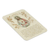 Religieus heilig hart van Jezus katholieke gebeden Magneet (Rechterzijde)