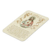 Religieus heilig hart van Jezus katholieke gebeden Magneet (Linkerzijde)