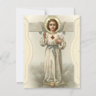 Religieus heilig hart van Jezus Scripture Prayer