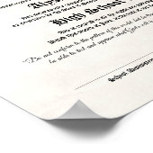 Religieus Homeschool-Diploma Poster (Hoek)