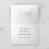 Religieus Jubileum van een Non 70ste Verjaardag Aq Kaart (Binnen)